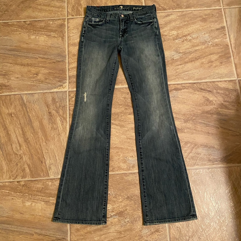 7 for all mankind jeans boot cut flare jewel